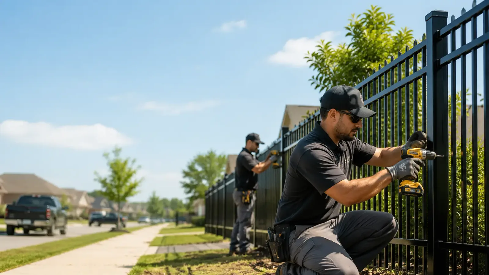 Metal Fence Installation in Greenview, CA